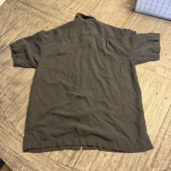 Tommy Bahama Black Silk Embroidered Arizona Cardinals Button Up Shirt Size Small - Picture 6 of 6